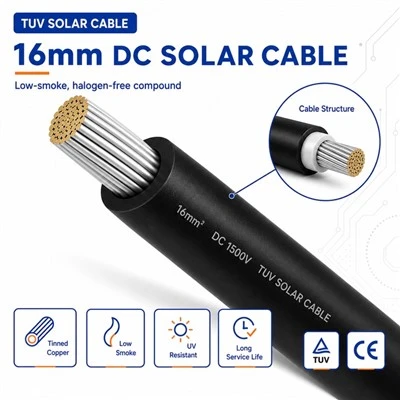 16mm DC solcellekabel